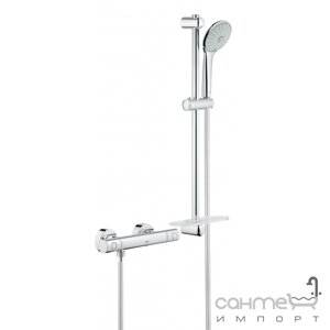 Термостат для душу із душовим гарнітуром GROHE Grohtherm 1000 Cosmopolitan M 34286002 Хром