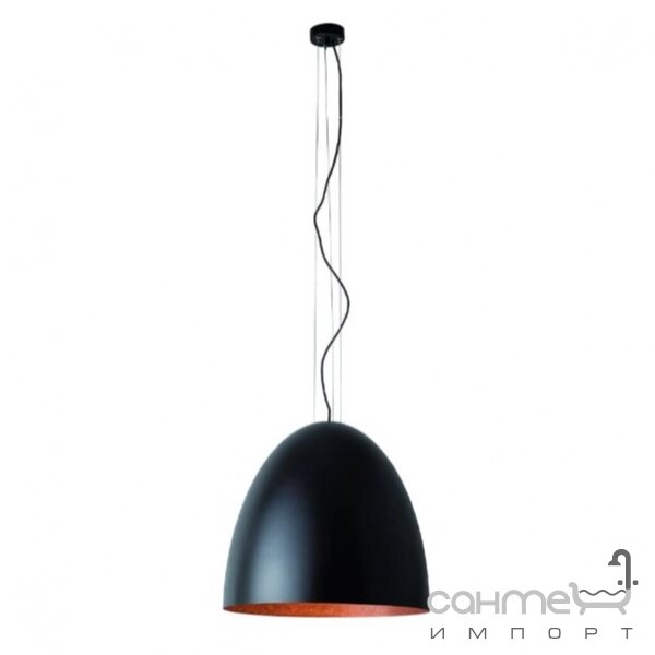 Підвісний світильник Nowodvorski Egg L Black Copper 10320 чорний від компанії Інтернет-гіпермаркет сантехніки та опалення сантехніка. od. ua - фото 1