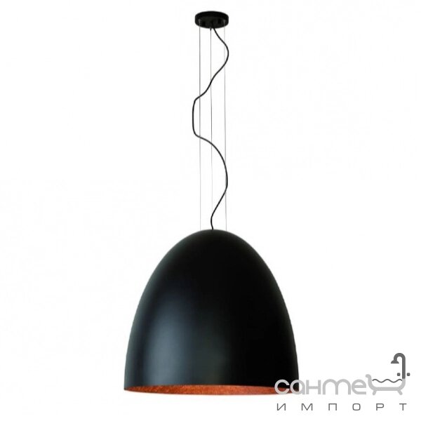 Підвісний світильник Nowodvorski Egg XL Black Copper 10321 чорний від компанії Інтернет-гіпермаркет сантехніки та опалення сантехніка. od. ua - фото 1