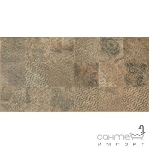 Плитка керамічна декор cisa SLATE ramage BEIGE-RUGG. RETT 800138