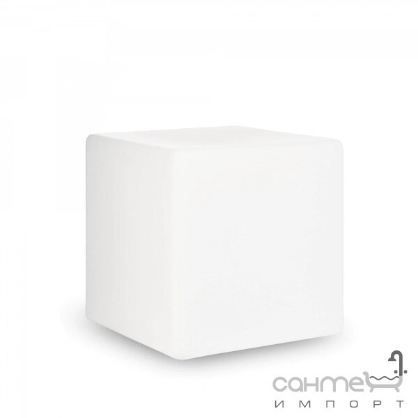 Торгерський декоративний куб вологостійкий Ідеальний люкс Luna 191607 Білий, пластик від компанії Інтернет-гіпермаркет сантехніки та опалення сантехніка. od. ua - фото 1