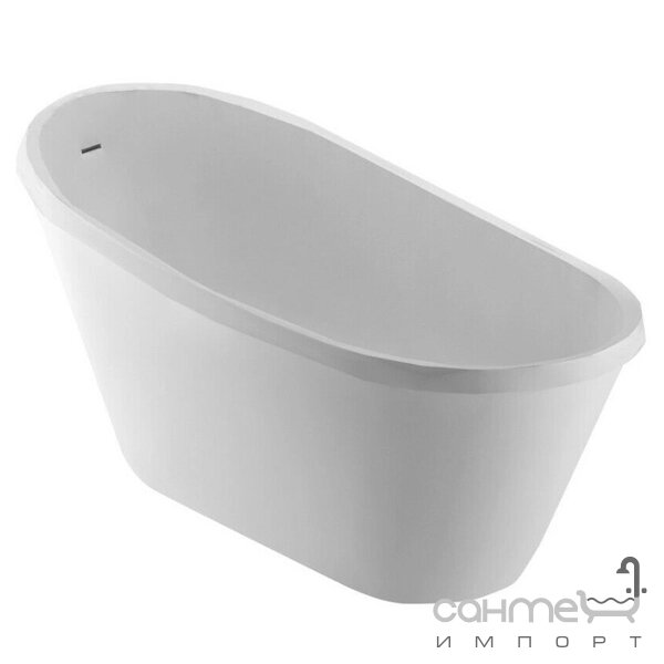 Відокремлена ванна штучного каменю Ponsi Gamma BVV03 біла матова від компанії Інтернет-гіпермаркет сантехніки та опалення сантехніка. od. ua - фото 1