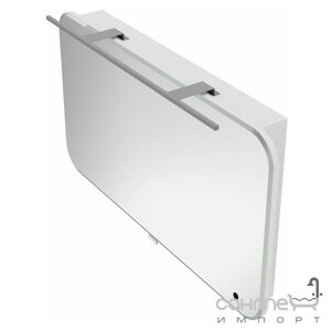 Зеркальный шкафчик с LED-подсветкой Botticelli Velluto VltMC-100 белый