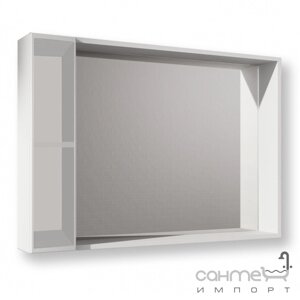 Зеркальный шкафчик с LED-подсветкой Fancy Marble MC-980 (ШЗ-980) венге