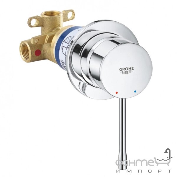 Змішувач для душу прихованого монтажу Grohe Essence 29197000 хром від компанії Інтернет-гіпермаркет сантехніки та опалення сантехніка. od. ua - фото 1