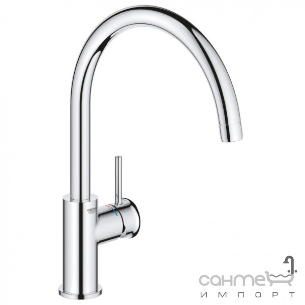 Змішувач для кухні Grohe BauClassic 30577000 хром від компанії Інтернет-гіпермаркет сантехніки та опалення сантехніка. od. ua - фото 1