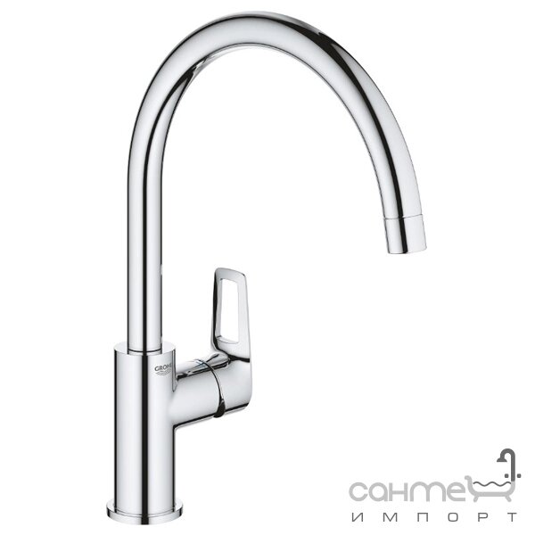 Змішувач для кухні Grohe BauLoop 31368001 хром від компанії Інтернет-гіпермаркет сантехніки та опалення сантехніка. od. ua - фото 1