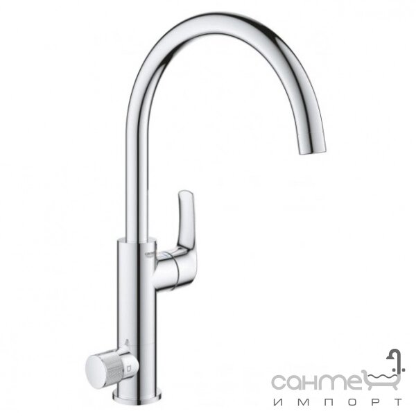 Змішувач для кухні Grohe Eurosmart 123757KE хром від компанії Інтернет-гіпермаркет сантехніки та опалення сантехніка. od. ua - фото 1