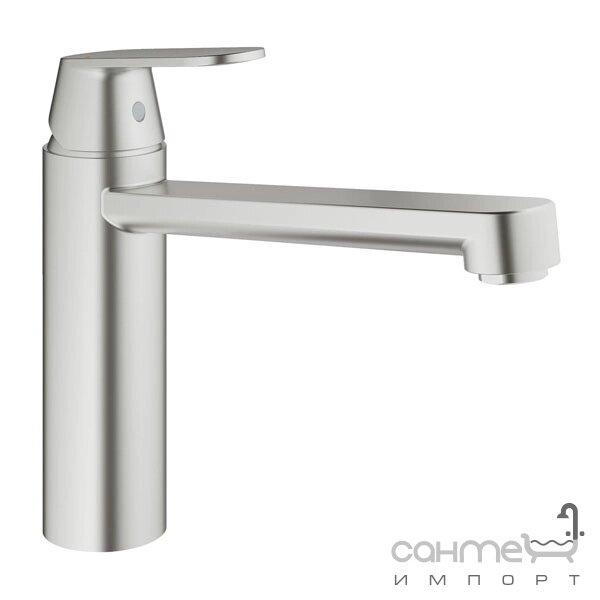 Змішувач для кухні Grohe Eurosmart Cosmopolitan 30193DC0 суперсталь від компанії Інтернет-гіпермаркет сантехніки та опалення сантехніка. od. ua - фото 1