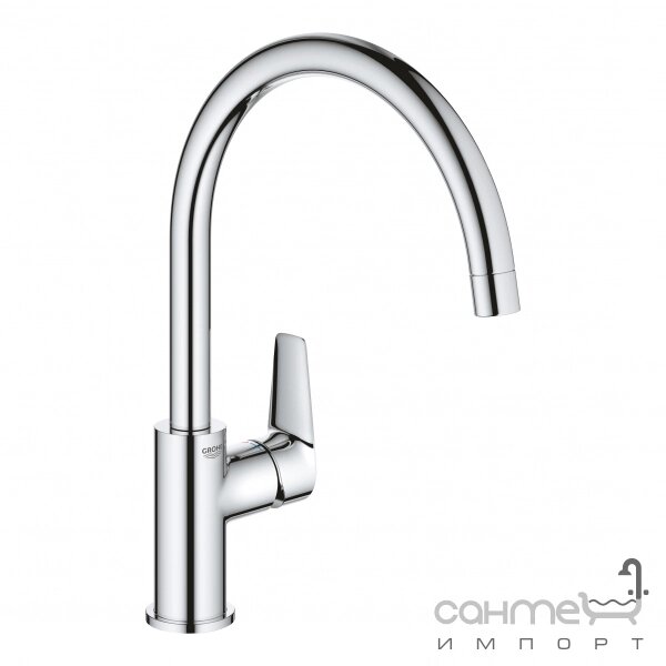 Змішувач для кухні Grohe QuickFix Start Edge 30529001 хром від компанії Інтернет-гіпермаркет сантехніки та опалення сантехніка. od. ua - фото 1