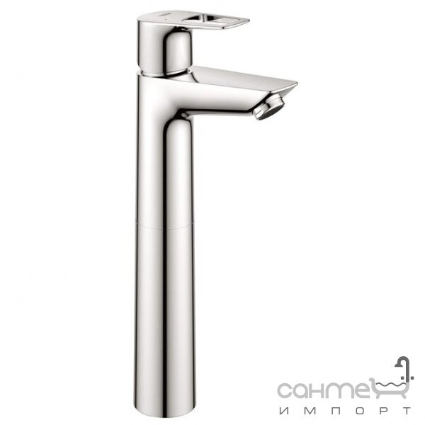 Змішувач для раковини високий Grohe BauLoop new 23764001 хром від компанії Інтернет-гіпермаркет сантехніки та опалення сантехніка. od. ua - фото 1