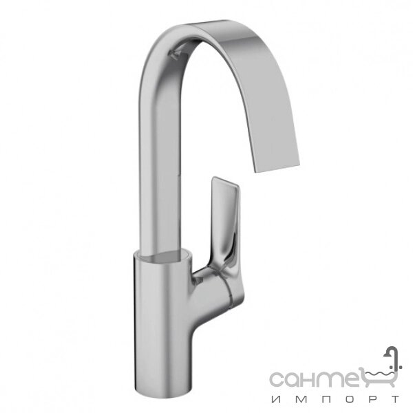 Змішувач для умивальника з дренажем Garnitour Hansgrohe Vivenis 210 75030670 Matt Black matte black від компанії Інтернет-гіпермаркет сантехніки та опалення сантехніка. od. ua - фото 1