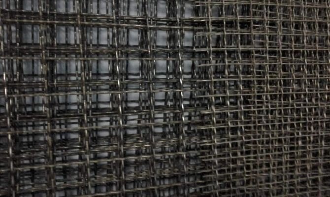 Сітка рифлена канілірована 40х40 дріт 4 мм. карта 1х2 м. від компанії ТОВ "Сталь Союз" - фото 1