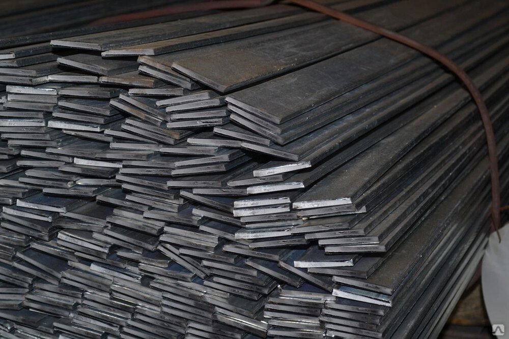 Смуга металева 50х4 сталь 3 від компанії ТОВ "Сталь Союз" - фото 1