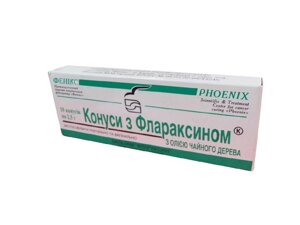 Свічки з флаксином і олією чайного дерева 10 шт. (Феникс)