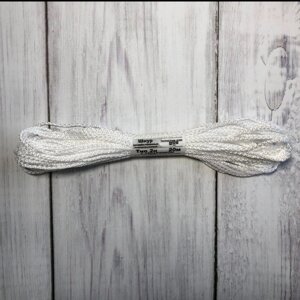 Шнур, мотузка 2,5 мм з сердечником (10м) білий
