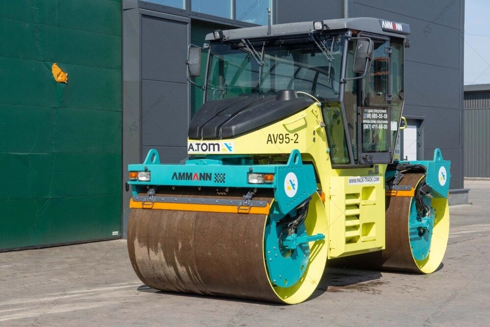 Дорожній каток Ammann AV95-2 ACE 2010 р.  63 кВт. 1 627,10 м/г., №2631 від компанії Пак Трейд - фото 1