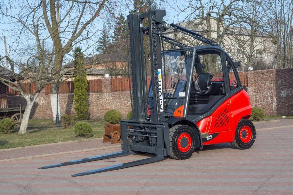 Газовий вилковий навантажувач Linde H40T-02 2019 р. 55 kW. 7124 м/г., №4202 від компанії Пак Трейд - фото 1