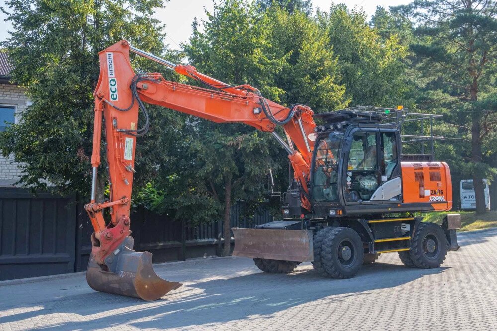 Колісний екскаватор Hitachi ZX170W-6 2017 р. 128,4 кВт. 4257 м/г., №4512 від компанії Пак Трейд - фото 1