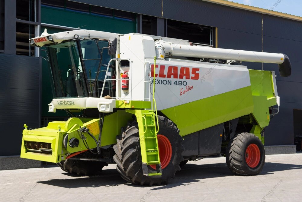 Комбайн CLAAS LEXION 480 2002 р. 303 кВт. 6662/4047 м/г.,  №1254 від компанії Пак Трейд - фото 1