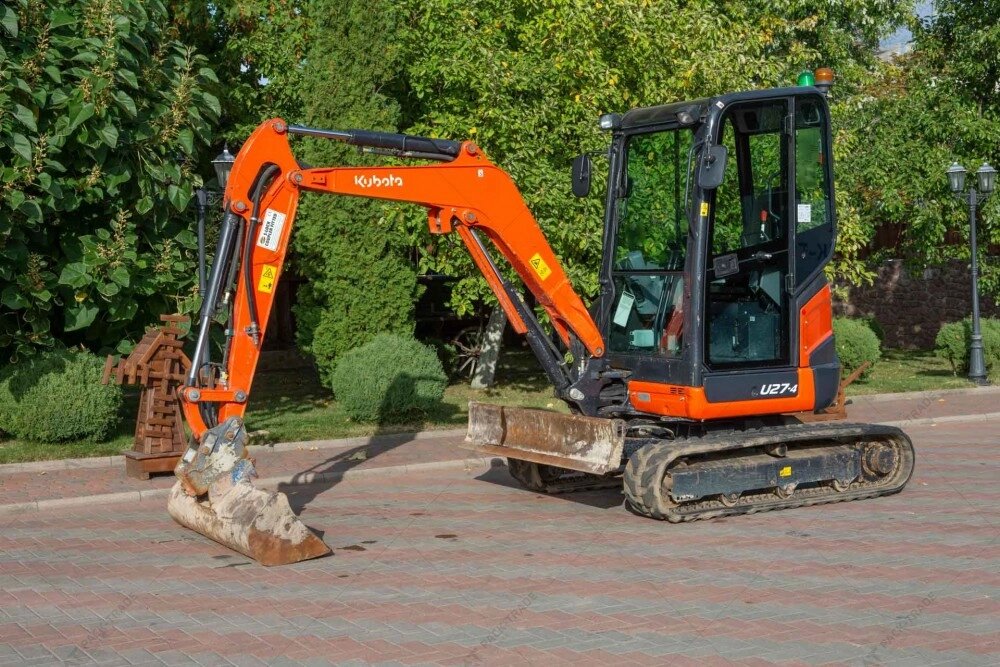 Міні екскаватор Kubota U27-4 2021 р. 15,5 кВт. 923 м/г., №3927 від компанії Пак Трейд - фото 1