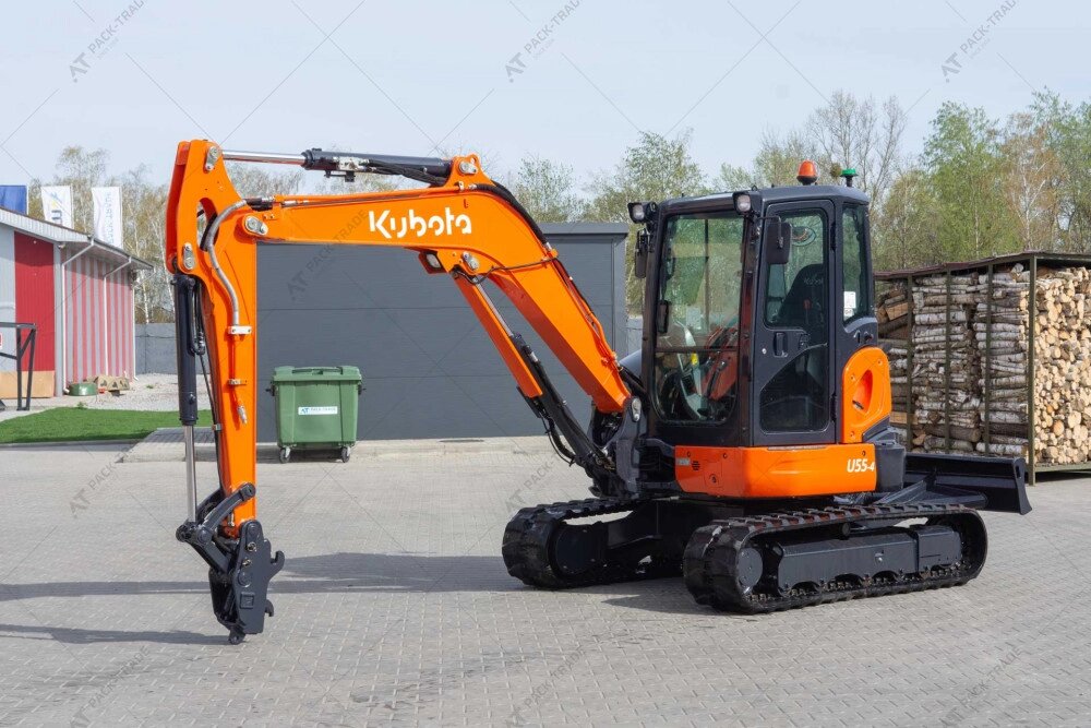 Міні екскаватор Kubota U55-4 2018 р., 33,8 кВт, 2561 м/год. №4167 від компанії Пак Трейд - фото 1