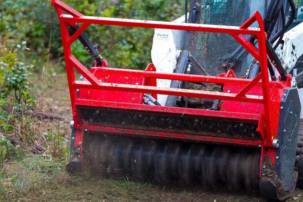 Мульчер для міні навантажувача Prinoth M450s, 1600 мм, 70-150 к. с. від компанії Пак Трейд - фото 1