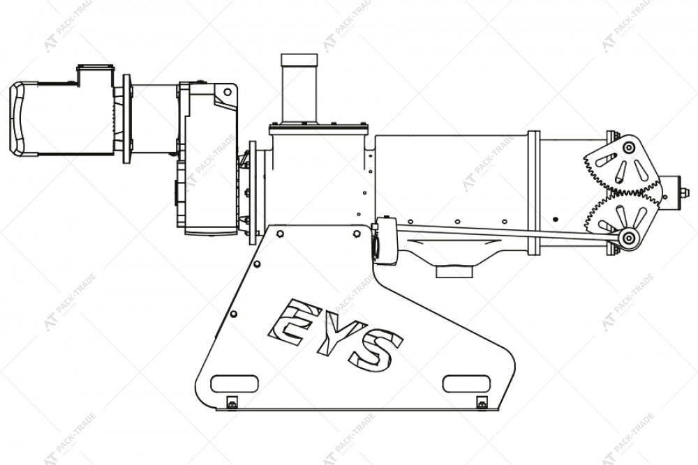 Сепаратор шнековий для гною EYS SP800 від компанії Пак Трейд - фото 1