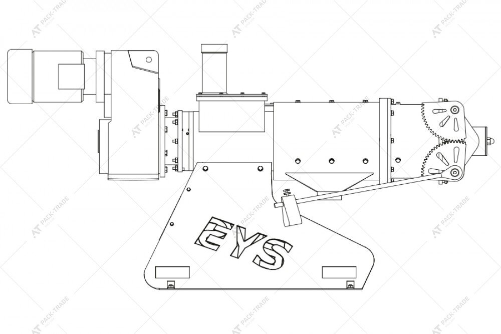 Сепаратор шнековий для гною EYS SP800HD від компанії Пак Трейд - фото 1
