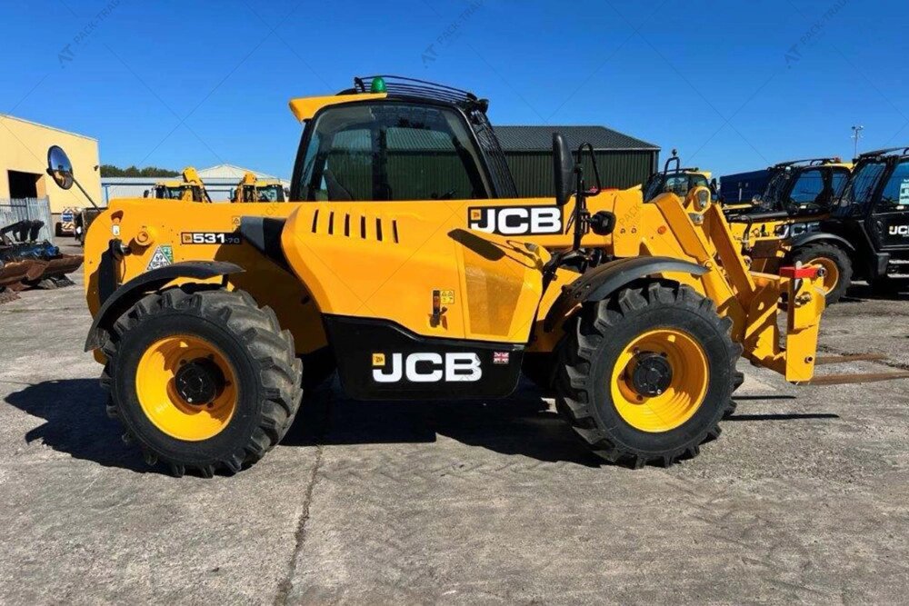 Телескопічний навантажувач JCB 531-70 2022 р. 55 кВт. 930 м/год. від компанії Пак Трейд - фото 1