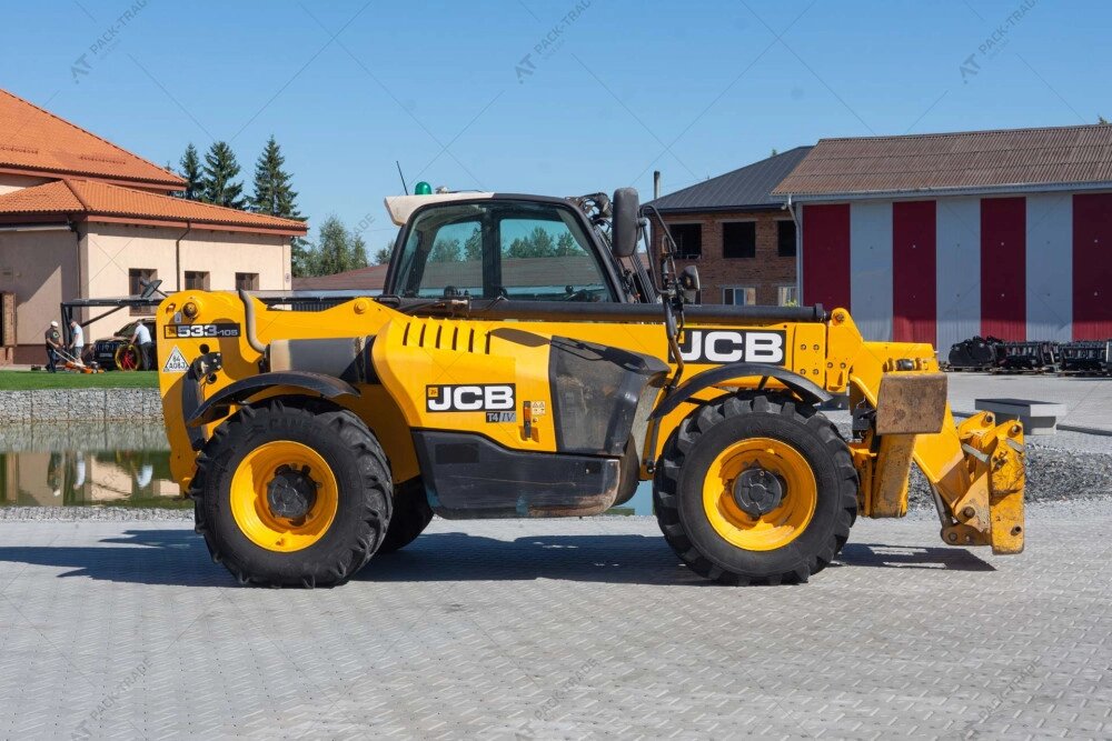 Телескопічний навантажувач JCB 533-105 2016 р. 55 кВт. 5794 м/г., №4764 B від компанії Пак Трейд - фото 1