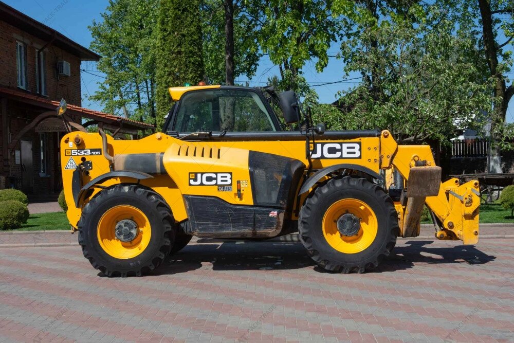 Телескопічний навантажувач JCB 533-105 2017 р. 55 кВт. 7005 м/г.,  №4327 від компанії Пак Трейд - фото 1