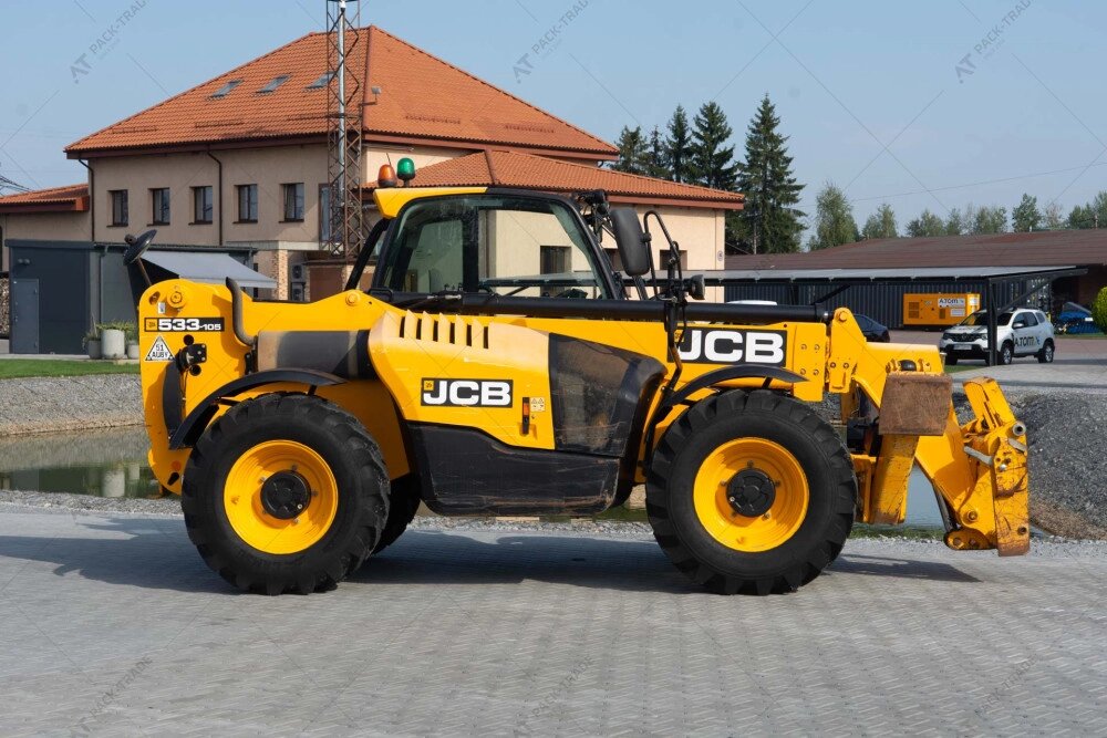 Телескопічний навантажувач JCB 533-105 2018 р. 55 кВт. 3832 м/г.,  №4781 від компанії Пак Трейд - фото 1