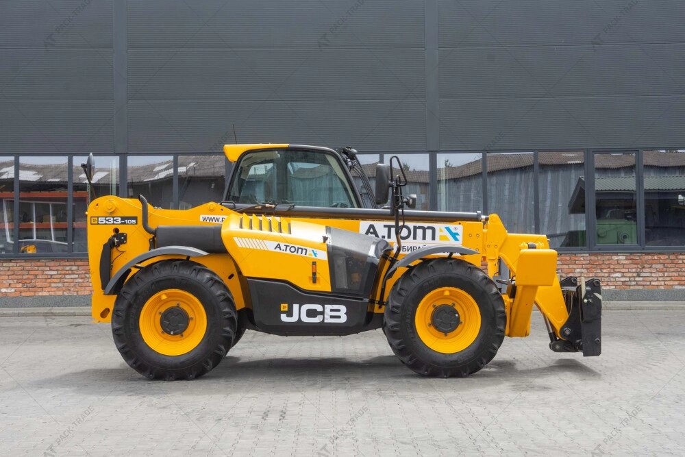 Телескопічний навантажувач JCB 533-105 2019 р. 55 кВт. 5498 м/г., №4195 від компанії Пак Трейд - фото 1