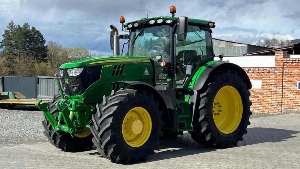 Трактор John Deere 6155R ComandPro 50km 2022 р. 155 к. с. 1732 м/г., №4071 від компанії Пак Трейд - фото 1