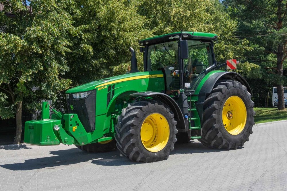 Трактор John Deere 8370R 2019 р. 370 к. с. 3901 м/г.,  №4439 від компанії Пак Трейд - фото 1