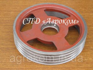 Шків великий 4-х рядний роторної косарки 1.65м | 503602018 ROLMUS