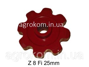 Зірочка транспортера Massey Ferguson 414462M1, z-8, 25 мм