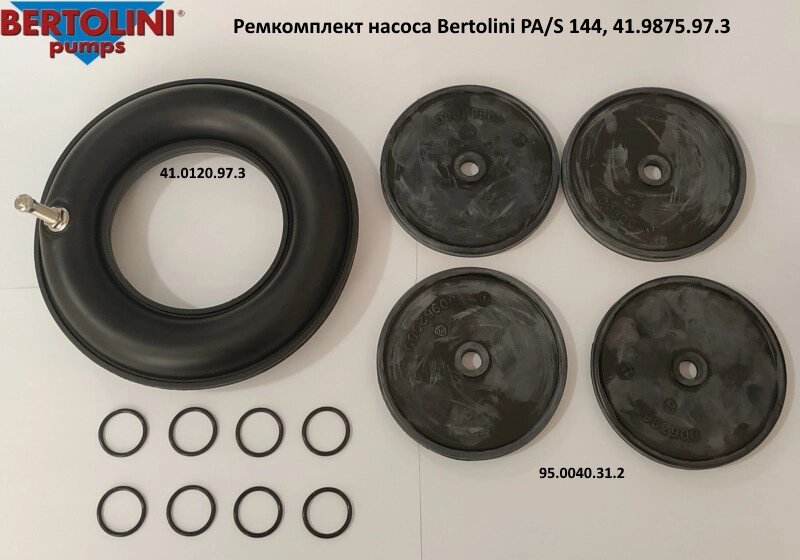 Ремкомплект насоса Bertolini PA/S 144, 41.9875.97.3 від компанії VIPzapchasti - фото 1