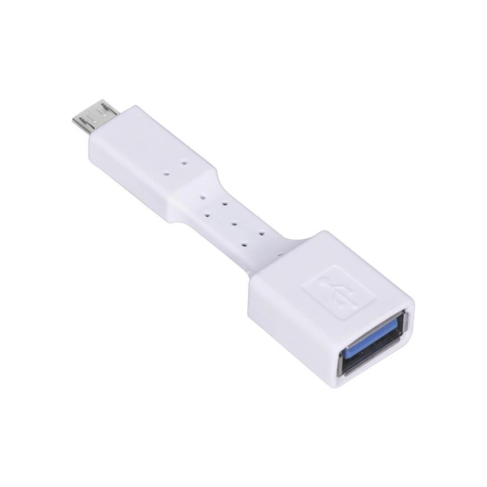 Адаптер USB-MicroUSB XoKo XK-AC110-WH білий від компанії Shock km ua - фото 1
