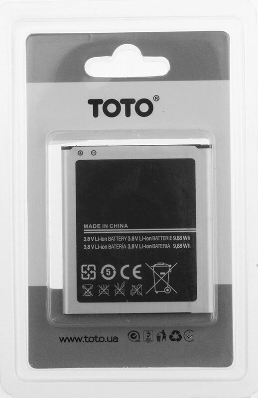 Аккумулятор TOTO EB B600 for Samsung i9500 2400/2600 mAh від компанії Shock km ua - фото 1