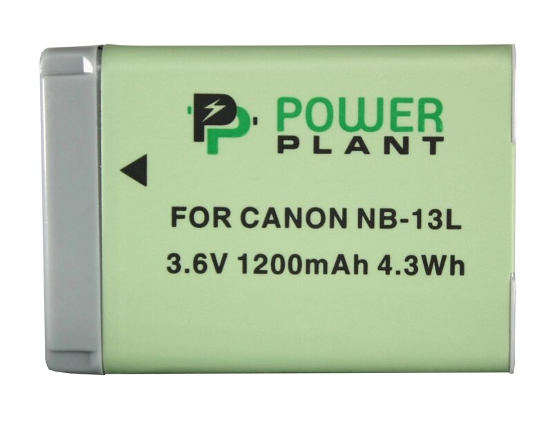 Акумулятор PowerPlant Canon NB-13L 1200mAh від компанії Shock km ua - фото 1