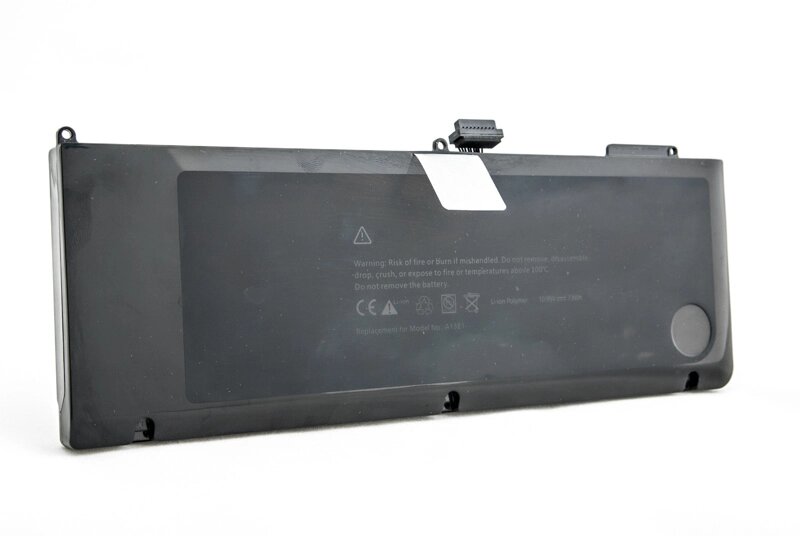 Акумулятор PowerPlant для ноутбуків APPLE MacBook Pro 15" Black (A1321) 10.8V 5400mAh від компанії Shock km ua - фото 1