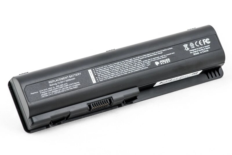 Акумулятор PowerPlant для ноутбуків HP Pavilion DV4 (HSTNN-DB72, H5028LH) 10.8V 5200mAh від компанії Shock km ua - фото 1