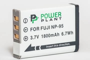 Акумулятор PowerPlant Fuji NP-95 1800mAh від компанії Shock km ua - фото 1