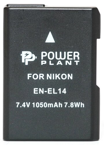 Акумулятор PowerPlant Nikon EN-EL14 Chip 1050mAh від компанії Shock km ua - фото 1