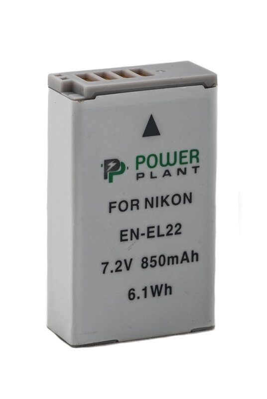 Акумулятор PowerPlant  Nikon EN-EL22 850mAh від компанії Shock km ua - фото 1