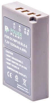 Акумулятор PowerPlant Olympus PS-BLS5 1220mAh від компанії Shock km ua - фото 1
