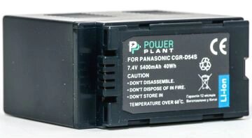 Акумулятор PowerPlant Panasonic CGA-D54S 5400mAh від компанії Shock km ua - фото 1