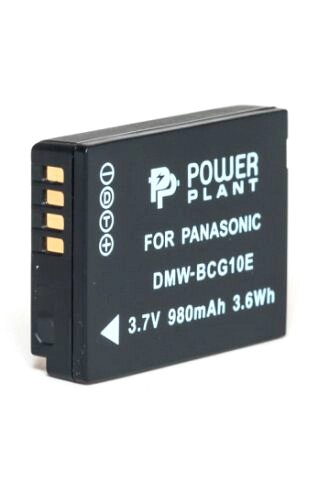 Акумулятор PowerPlant Panasonic DMW-BCG10 980mAh від компанії Shock km ua - фото 1